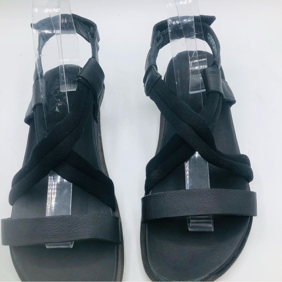 Sorel‎ Women's Black Leather Roaming Decon Strappy Sandals - 7.5 - Picture 4 of 10